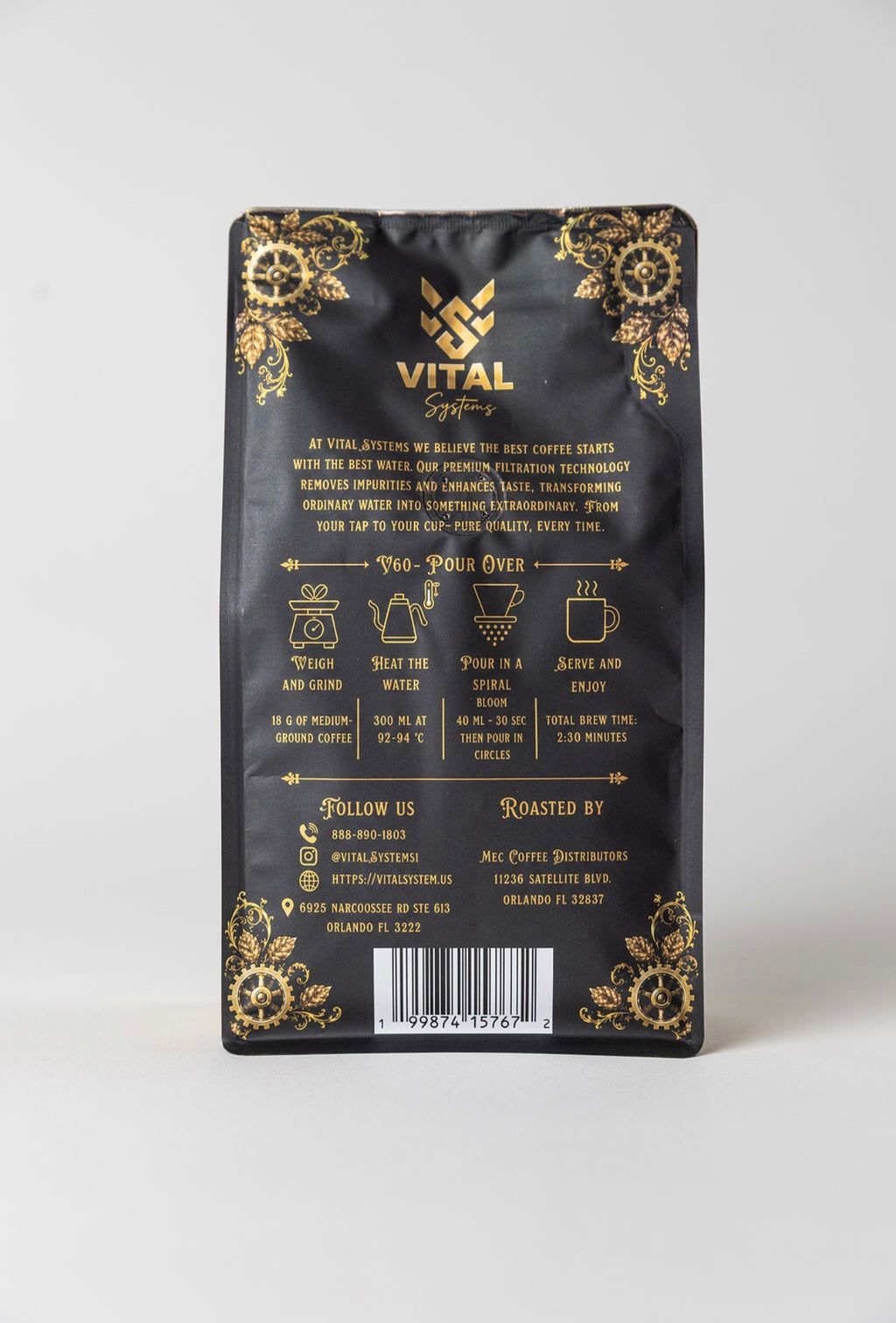 Vital Systems Coffee 12 oz